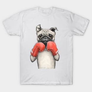 Pug boxer T-Shirt